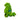 Nanoblock Pokemon Series Tyranitar back view.