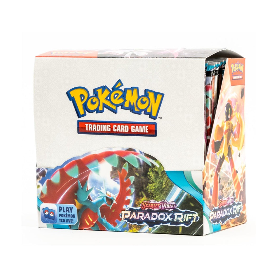 Pokemon Cards Box Pokemon Paradox Rift Booster Packs (4 Pack) - All Artworks, New & Sealed, 2023 Set Paradox Rift All Artworks Pokemon Cards Box Pokemon Paradox Rift Booster Packs (4 Pack) - All Artworks, New & Sealed, 2023 Set Paradox Rift All Artworks