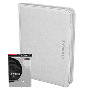Z-Folio 9-Pocket LX Binder - White
