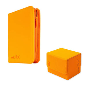 Vault X: 4-Pocket Sideloading Binder + Deck Box Bundle