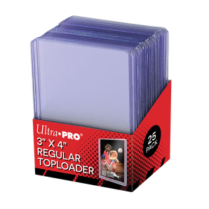 UltraPro 3 X 4 Regular Toploader (25ct)