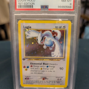 Lugia 1st Edition Neo Genesis - PSA 8