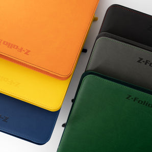 Z-Folio 9-Pocket LX Binder - Green