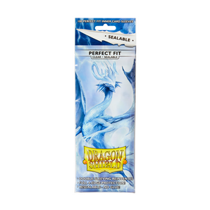 Dragon Shield Sealable Perfect Fit Sleeves - Clear (100ct)