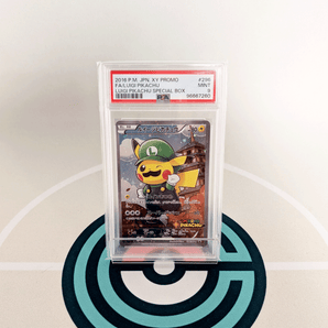 Full Art Luigi Pikachu Promo (Japanese) - PSA 9