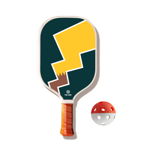 Limited Drop: "Electric-Type" Pickleball Paddle and Whiffle Ball Set