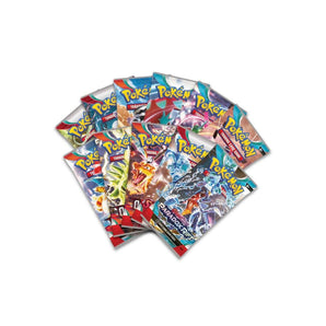 Booster packs included in Combined Powers Premium Collection. (Variety of Scarlet and Violet series packs.)