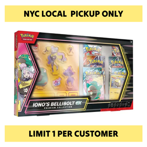 Pokémon TCG: Iono's Bellibolt ex Premium Collection (Pre-Order / LIMIT 1 PER CUSTOMER / NYC LOCAL PICKUP ONLY)