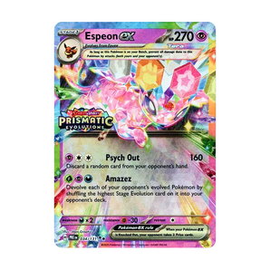 Prismatic Evolutions: Promo Card - Espeon ex (Sealed)