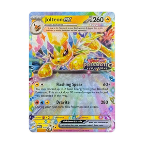 Prismatic Evolutions: Promo Card - Jolteon ex (Sealed)
