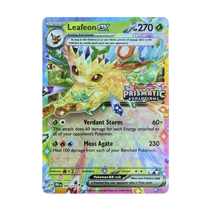 Prismatic Evolutions: Promo Card - Leafeon ex (Sealed)