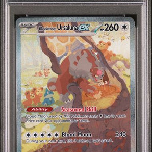 Bloodmoon Ursaluna ex Special Illustration Rare - PSA 10