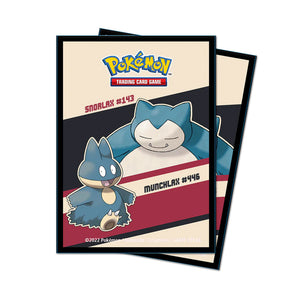 Ultra PRO Deck Protector Sleeves - Snorlax & Munchlax (65ct)